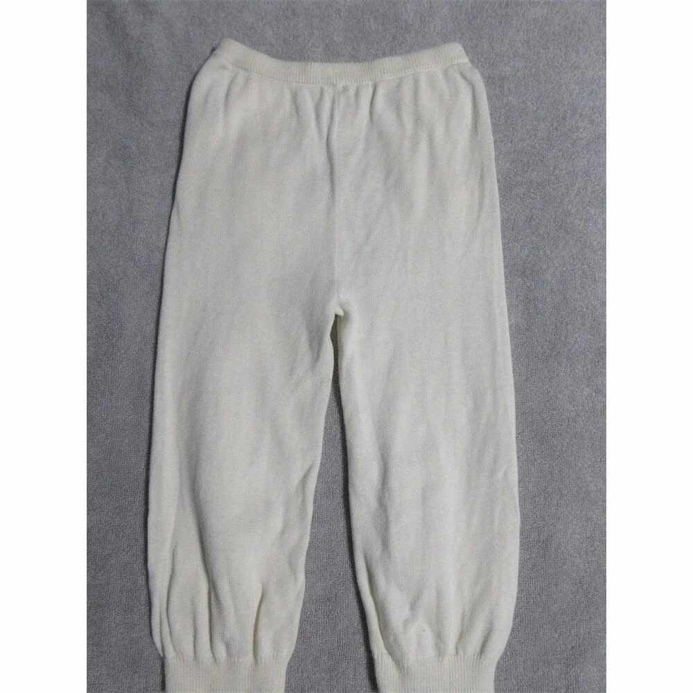 babyGap Baby Girls Jogger Pants Ivory Cream Pockets Size 18-24 Months